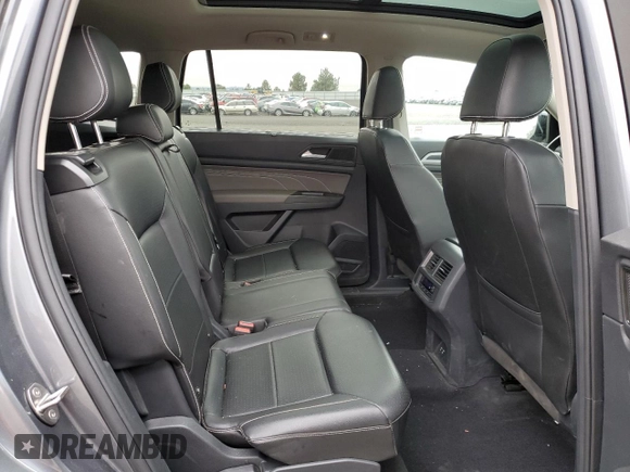 2023 Volkswagen Atlas SEL R-Line Black with VIN 1V2SR2CA0PC552989, listed as a Copart auction lot 78091744 with 37,644 mi miles and Salvage title. Bid and sale history available at DreamBid. Image 11.