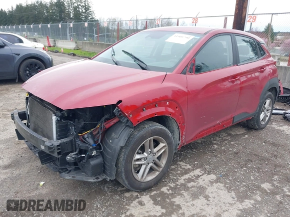 2022 Hyundai Kona SE with VIN KM8K2CAB0NU868211, listed as a IAAI auction lot 41901790 with 37,589 mi miles. Bid and sale history available at carsss.com. Image 18.