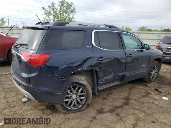 2017 GMC Acadia SLT z VIN 1GKKNMLS2HZ265478, wystawiony jako Copart lot #56963485 z przebiegiem 149 679 mil mil oraz Czysty tytuł • Clean title. Historia ofert i sprzedaży dostępna na DreamBid. Obrazek 3.