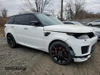 2022 Land Rover Range Rover Sport HST with VIN SALWS2RU3NA206185, listed as a Copart auction lot 41452235 with 41,278 mi miles and Salvage Title. Bid and sale history available at carsss.com. Image 4.
