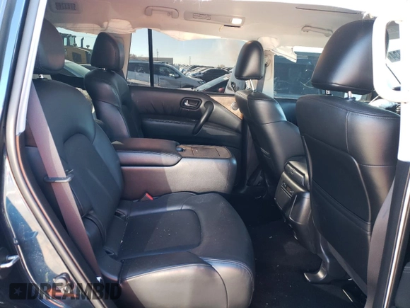 2022 Nissan Armada SL with VIN JN8AY2BB3N9814156, listed as a Copart auction lot 79773334 with 62,860 mi miles and Salvage Title. Bid and sale history available at carsss.com. Image 11.