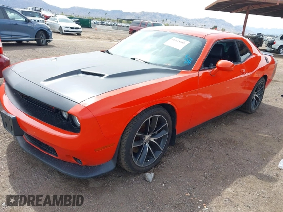 2016 Dodge Challenger R/T Scat Pack with VIN 2C3CDZFJ5GH353463, listed as a IAAI auction lot 41813082 with 24,033 mi miles and . Bid and sale history available at DreamBid. Image 2.