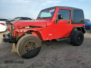 1999 Jeep Wrangler SE with VIN 1J4FY29P7XP410255, listed as a Copart auction lot 47207675 with 181,946 mi miles and Salvage Title. Bid and sale history available at carsss.com. Image 1.