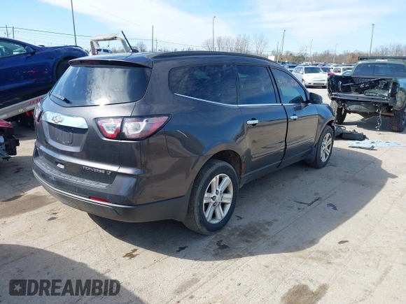 2013 Chevrolet Traverse LT with VIN 1GNKVGKD5DJ131774, listed as a IAAI auction lot 41967936 with 187,945 mi miles and . Bid and sale history available at DreamBid. Image 4.