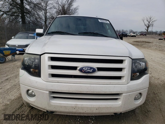 2010 Ford Expedition Max Limited with VIN 1FMJK2A57AEA38393, listed as a Copart auction lot 46665295 with 133,024 mi miles and Salvage title. Bid and sale history available at DreamBid. Image 5.