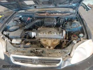 1996 Honda Civic DX with VIN 1HGEJ6625TL019386, listed as a IAAI auction lot 40775179 with 212,267 mi miles. Bid and sale history available at carsss.com. Image 10.