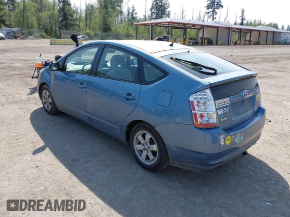 2007 Toyota Prius with VIN JTDKB20U577628705, listed as a IAAI auction lot 42135345 with 213,924 mi miles. Bid and sale history available at carsss.com. Image 3.