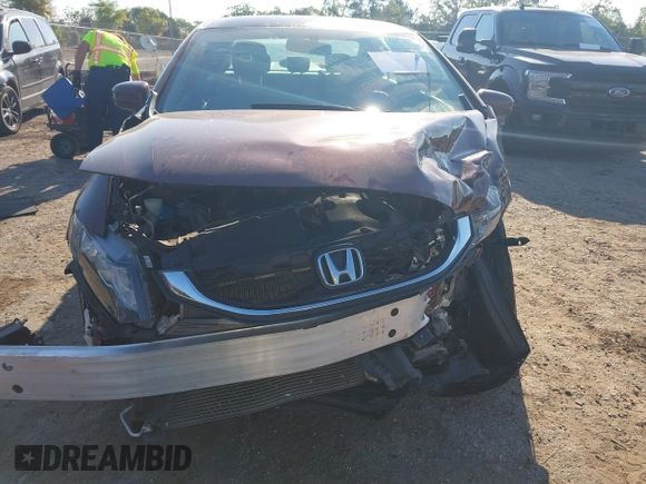 2015 Honda Civic LX with VIN 19XFB2F59FE026566, listed as a IAAI auction lot 41898679 with 42,112 mi miles. Bid and sale history available at carsss.com. Image 13.
