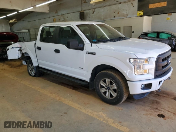 2015 Ford F-150 XLT with VIN 1FTEW1EP8FFB89356, listed as a Copart auction lot 41857725 with 187,576 mi miles and Salvage Title. Bid and sale history available at carsss.com. Image 4.