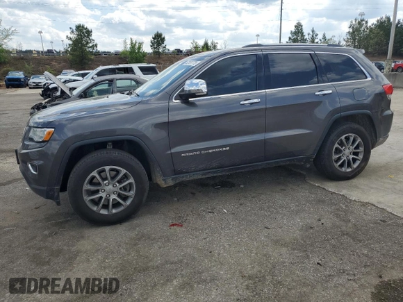2016 Jeep Grand Cherokee Limited with VIN 1C4RJFBM2GC367384, listed as a Copart auction lot 52161775 with 171,669 mi miles and Salvage title. Bid and sale history available at DreamBid. Image 1.