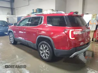 2021 GMC Acadia SLE with VIN 1GKKNRLS7MZ127362, listed as a Copart auction lot 48333485 with 58,207 mi miles and Salvage Title. Bid and sale history available at carsss.com. Image 2.