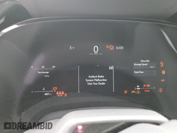 2025 Lexus RX 350 with VIN 2T2BAMCA9SC089458, listed as a Copart auction lot 58992545 with 487 mi miles and Salvage title. Bid and sale history available at DreamBid. Image 9.