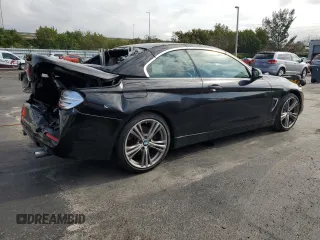 2016 BMW 4 Series 435i with VIN WBA3T3C56G5A41923, listed as a Copart auction lot 52564105 with 40,464 mi miles and Non repairable. Bid and sale history available at DreamBid. Image 3.