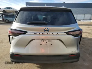 2024 Toyota Sienna LE with VIN 5TDGRKEC7RS197259, listed as a Copart auction lot 49706705 with 14,671 mi miles and Clean Title. Bid and sale history available at carsss.com. Image 6.