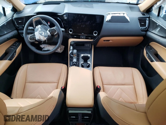 2025 Lexus NX with VIN 2T2HKCEZ9SC038658, listed as a Copart auction lot 79882084 with 1,323 mi miles and Salvage Title. Bid and sale history available at carsss.com. Image 8.
