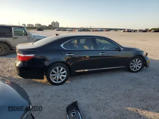 2008 Lexus LS 460 LWB with VIN JTHGL46F785020798, listed as a Copart auction lot 53029985 with 74,997 mi miles and Salvage Title. Bid and sale history available at carsss.com. Image 3.