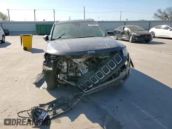 2021 Jeep Compass Limited with VIN 3C4NJDCB6MT604376, listed as a Copart auction lot 49669865 with 86,975 mi miles and Salvage Title. Bid and sale history available at DreamBid. Image 11.