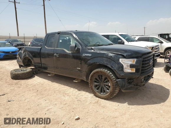 2017 Ford F-150 XL с VIN 1FTEX1EP4HFC27911, выставлен на аукционе Copart как лот 54528015 с пробегом 94 292 миль миль и Чистый • Clean title. История ставок и продаж доступна на DreamBid. Изображение 4.