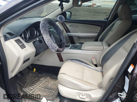 2008 Mazda CX-9 Grand Touring with VIN JM3TB38V380146937, listed as a Copart auction lot 55755375 with 197,342 mi miles and Salvage Title. Bid and sale history available at DreamBid. Image 7.