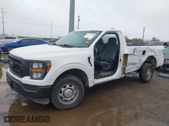2023 Ford F-150 XL with VIN 1FTMF1CP7PKD46382, listed as a IAAI auction lot 41324488 with 90,976 mi miles and . Bid and sale history available at carsss.com. Image 6.