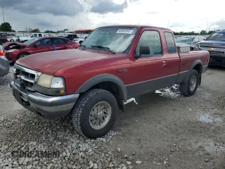 1998 Ford Ranger XL with VIN 1FTZR15UXWPA17399, listed as a Copart auction lot 60555045 with 381,232 mi miles and Salvage title. Bid and sale history available at DreamBid. Image 1.