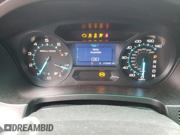 2013 Ford Explorer with VIN 1FM5K8B84DGC76644, listed as a Copart auction lot 55736475 with 213,434 mi miles and Salvage title. Bid and sale history available at DreamBid. Image 9.