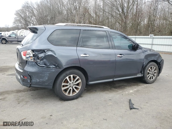 2013 Nissan Pathfinder SL with VIN 5N1AR2MM4DC676731, listed as a Copart auction lot 49408105 with 145,720 mi miles and Clean Title. Bid and sale history available at carsss.com. Image 3.