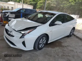 2017 Toyota Prius Two z VIN JTDKARFU2H3053684, wystawiony jako Copart lot #59496935 z przebiegiem 87 196 mil mil oraz Szkoda całkowita • Salvage title. Historia ofert i sprzedaży dostępna na DreamBid. Obrazek 1.