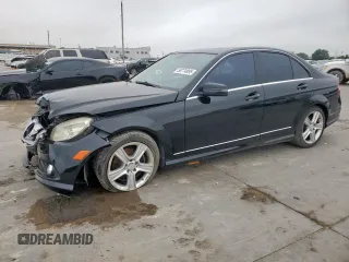 2010 Mercedes-Benz C 300 Sport with VIN WDDGF5EB1AR105394, listed as a Copart auction lot 58774895 with 118,098 mi miles and Salvage title. Bid and sale history available at DreamBid. Image 1.
