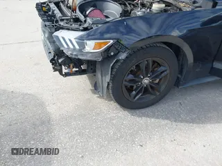 2016 Ford Mustang V6 with VIN 1FA6P8AMXG5265632, listed as a IAAI auction lot 41092678 with 109,705 mi miles and . Bid and sale history available at carsss.com. Image 6.