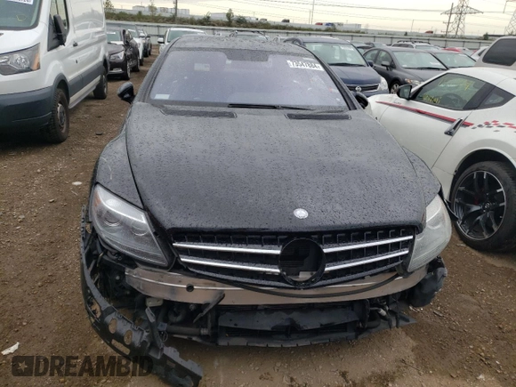 2008 Mercedes-Benz CL-Class V8 AMG with VIN WDDEJ77X98A007698, listed as a Copart auction lot 73547884 with 105,791 mi miles and Salvage Title. Bid and sale history available at carsss.com. Image 5.