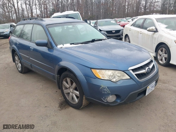 2008 Subaru Outback (Natl) Ltd with VIN 4S4BP62C187317038, listed as a IAAI auction lot 41359525 with 195,535 mi miles. Bid and sale history available at carsss.com. Image 1.