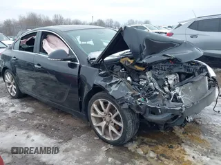 2014 Buick Regal GS with VIN 2G4GU5GX3E9228974, listed as a IAAI auction lot 41690040 with 102,322 mi miles and . Bid and sale history available at DreamBid. Image 1.