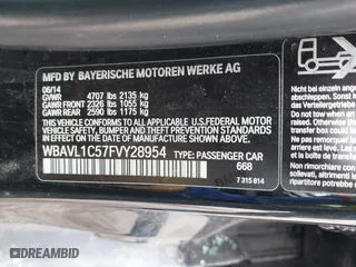 2015 BMW X1 xDrive28i with VIN WBAVL1C57FVY28954, listed as a IAAI auction lot 41857286 with 1 mi miles. Bid and sale history available at carsss.com. Image 9.