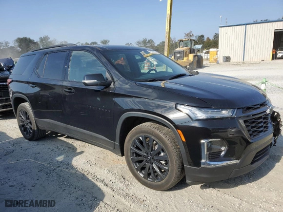 2022 Chevrolet Traverse RS with VIN 1GNERJKW7NJ185773, listed as a Copart auction lot 78584134 with 35,839 mi miles and Salvage Title. Bid and sale history available at carsss.com. Image 4.