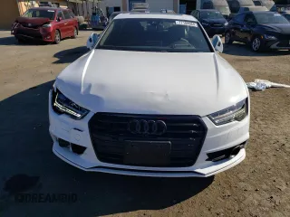 2016 Audi S7 with VIN WAUW2BFCXGN019960, listed as a Copart auction lot 77108064 with 54,635 mi miles and Salvage Title. Bid and sale history available at carsss.com. Image 5.