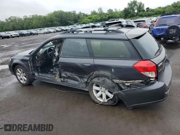 2008 Subaru Outback Limited with VIN 4S4BP62C087332713, listed as a Copart auction lot 61423345 with 66,076 mi miles and Salvage title. Bid and sale history available at DreamBid. Image 2.