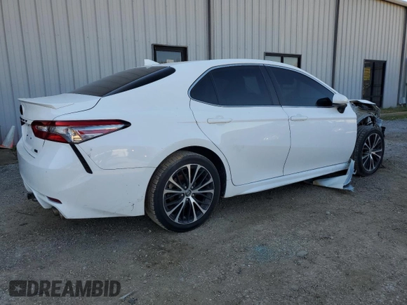 2019 Toyota Camry LE with VIN 4T1B11HK4KU818825, listed as a Copart auction lot 41471675 with 143,925 mi miles and Salvage Title. Bid and sale history available at carsss.com. Image 3.