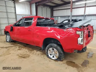2023 Chevrolet Silverado 1500 LT with VIN 3GCUDDED7PG357836, listed as a Copart auction lot 46102895 with 0 mi miles and Non Repairable. Bid and sale history available at carsss.com. Image 2.