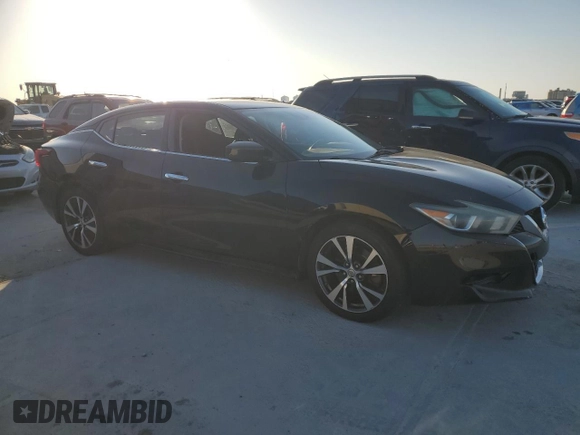 2017 Nissan Maxima SV with VIN 1N4AA6AP3HC372495, listed as a Copart auction lot 53299345 with 177,626 mi miles and Salvage Title. Bid and sale history available at DreamBid. Image 4.