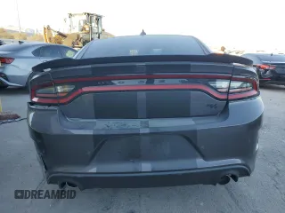 2022 Dodge Charger R/T with VIN 2C3CDXCT8NH203337, listed as a Copart auction lot 44342385 with 15,751 mi miles and Salvage Title. Bid and sale history available at carsss.com. Image 6.