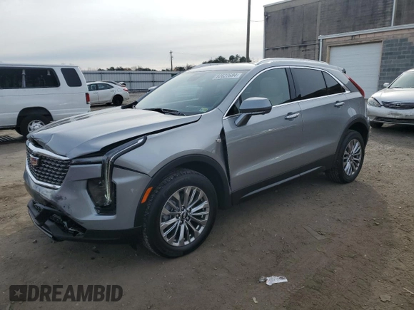2025 Cadillac XT4 AWD Premium Luxury z VIN 1GYFZDR46SF106833, wystawiony jako Copart lot #82622694 z przebiegiem 259 mil mil oraz Szkoda całkowita • Salvage title. Historia ofert i sprzedaży dostępna na DreamBid. Obrazek 1.