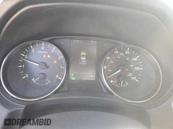 2019 Nissan Rogue SV with VIN KNMAT2MVXKP526546, listed as a Copart auction lot 49831685 with 72,519 mi miles and Salvage Title. Bid and sale history available at carsss.com. Image 9.