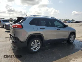 2015 Jeep Cherokee Sport z VIN 1C4PJLAB9FW731898, wystawiony jako Copart lot #55966565 z przebiegiem 114 137 mil mil oraz Szkoda całkowita • Salvage title. Historia ofert i sprzedaży dostępna na DreamBid. Obrazek 3.