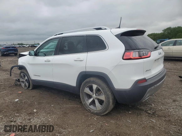 2021 Jeep Cherokee Limited with VIN 1C4PJMDX0MD172828, listed as a Copart auction lot 57807535 with 32,754 mi miles and Salvage title. Bid and sale history available at DreamBid. Image 2.