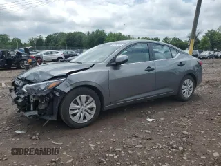 2024 Nissan Sentra S with VIN 3N1AB8BV6RY282186, listed as a Copart auction lot 61392105 with 18,515 mi miles and Salvage title. Bid and sale history available at DreamBid. Image 1.
