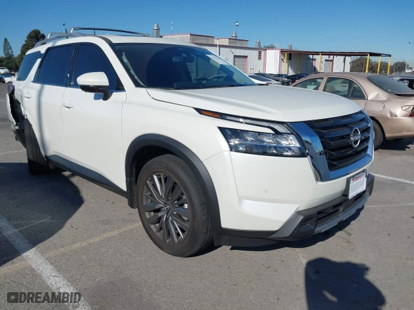 2024 Nissan Pathfinder SL with VIN 5N1DR3CB4RC306132, listed as a IAAI auction lot 41331450 with 2,245 mi miles. Bid and sale history available at carsss.com. Image 1.