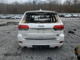 2016 Jeep Grand Cherokee High Altitude with VIN 1C4RJFCG4GC490709, listed as a Copart auction lot 45899025 with 0 mi miles and Salvage Title. Bid and sale history available at carsss.com. Image 6.