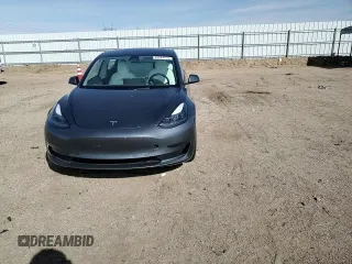 2023 Tesla Model 3 with VIN 5YJ3E1EA8PF648073, listed as a Copart auction lot 49284775 with 20,498 mi miles and Salvage Title. Bid and sale history available at DreamBid. Image 10.