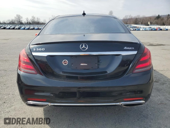 2018 Mercedes-Benz S 560 with VIN WDDUG8GB7JA379339, listed as a Copart auction lot 47757745 with 189,025 mi miles and Clean Title. Bid and sale history available at carsss.com. Image 6.